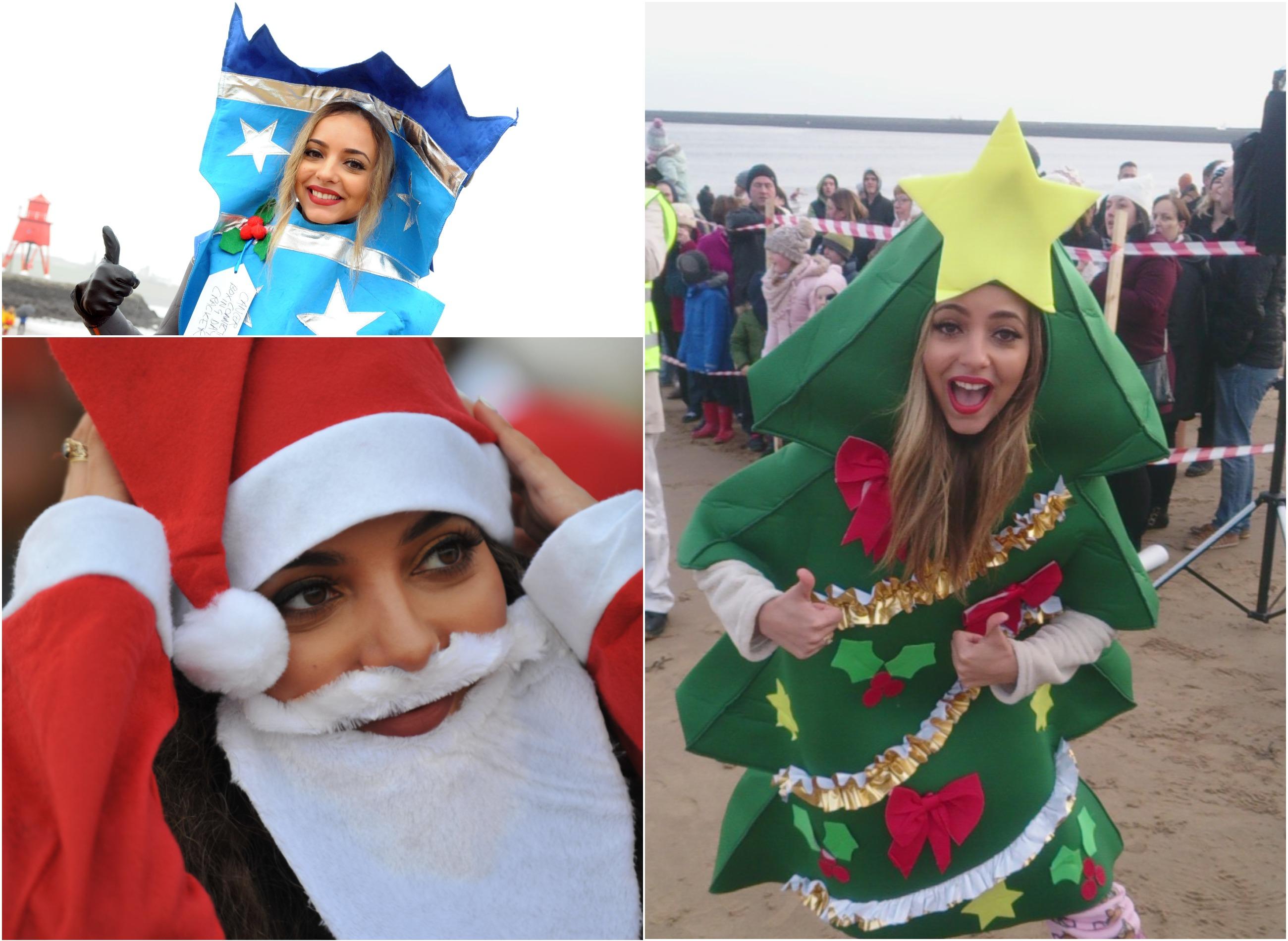 15 Pictures Of Little Mixs Jade Thirlwall Taking The Plunge At South 5722